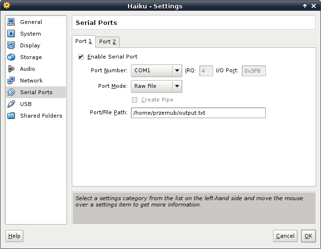 Configuration example