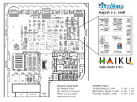 LinuxWorld 2008 Floor Plan