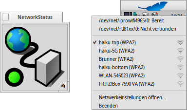 NetworkStatus applet