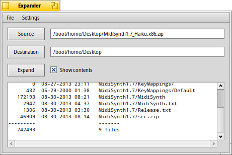 open source rar expander windows