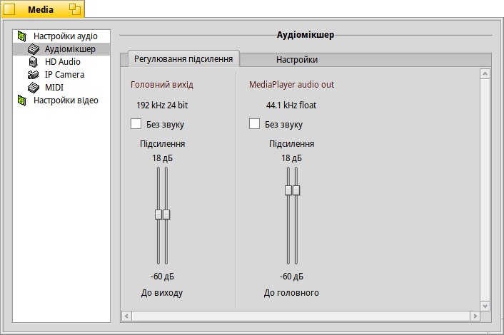 Gain controls