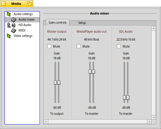 Gain controls