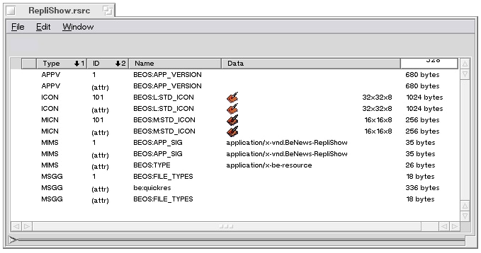 Figure 7: Resource File