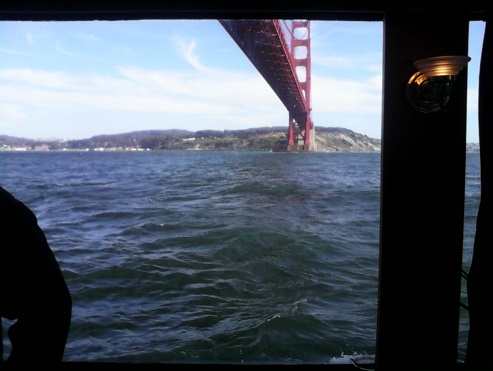 Golden Gate from the boat