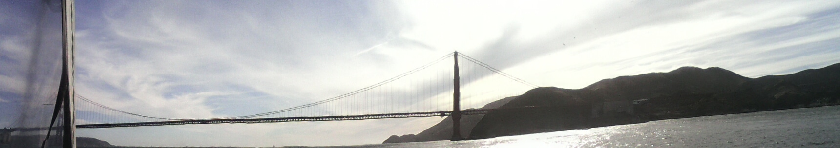 Golden Gate from the boat