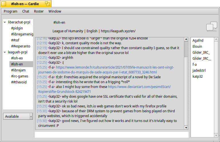 GSoC 2021 Final Report: Modernizing Chat-O-Matic (Caya)