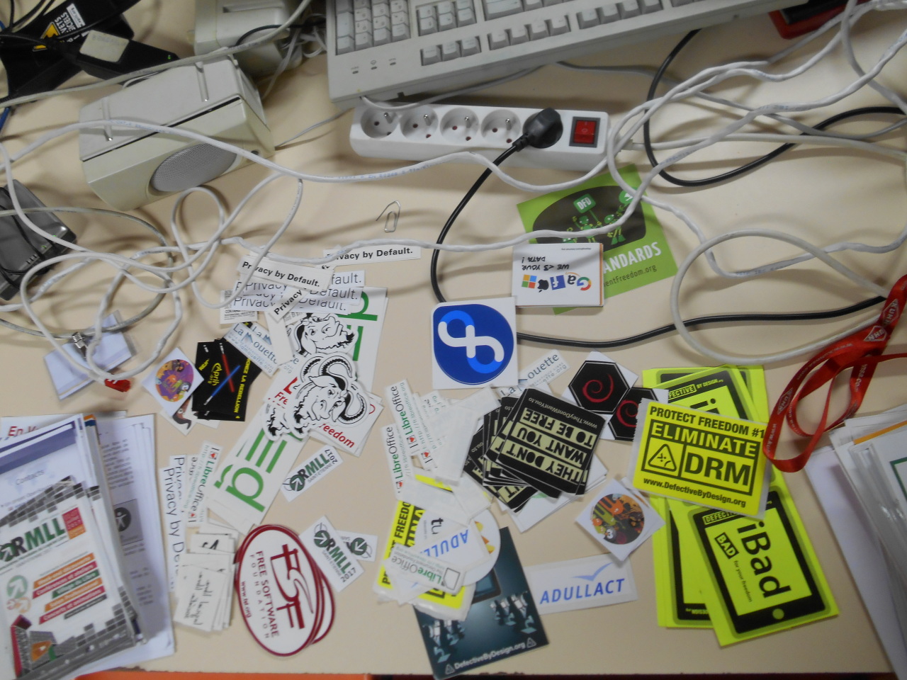 Lots of stickers…