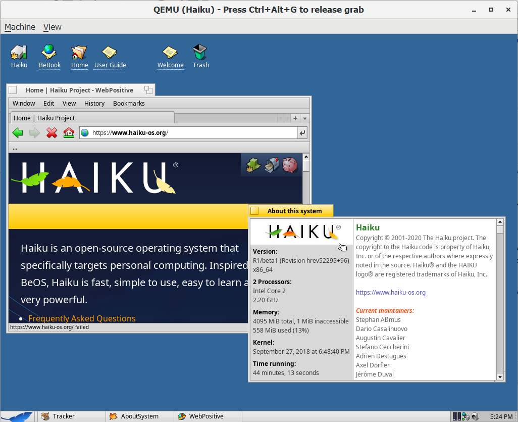 QtEmuHaikuDesktop