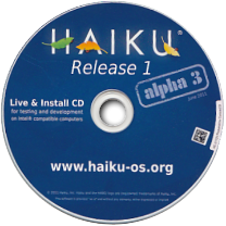 Haiku release 1 aplha 3