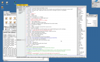 IRC client Vision running on Haiku