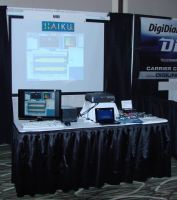 Haiku booth at SCaLE 2009