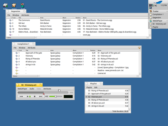 Screenshot of MP3 attributes