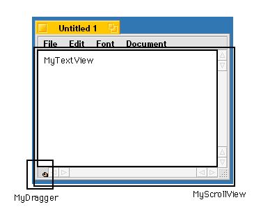 図 StickyMemoのカスタムビュー